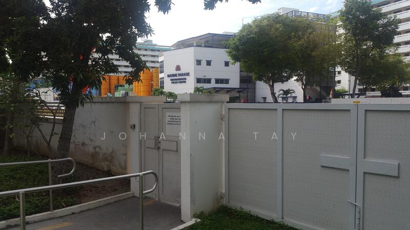 Right across from Marine Parade Neighbourhood Police Post