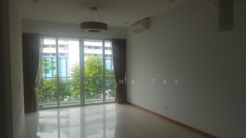 Looking out to tree tops