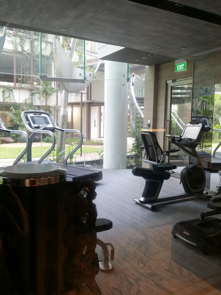 eCO, 283 Bedok South Avenue 3, 1 Bedroom, 592 sqft, Condominium For Rent, by Chin Tong Wah, 20638923 - Gym at Clubhouse - PropertyGuru.com.sg
