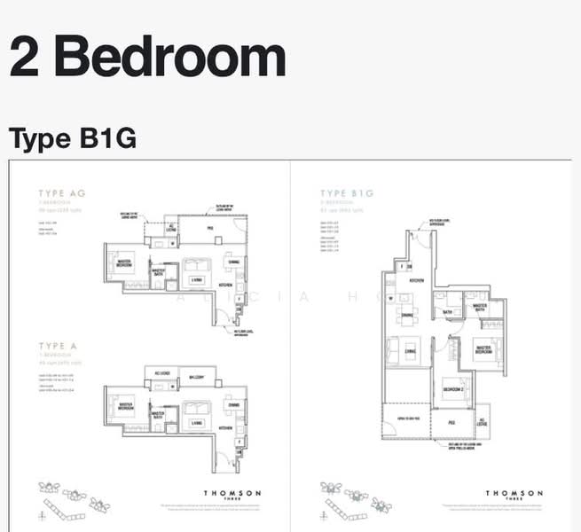Thomson Three, 43 Bright Hill Drive, 2 Bedrooms, 732 sqft, Condominium For Sale, by Aly Ho, 20644497 - PropertyGuru.com.sg