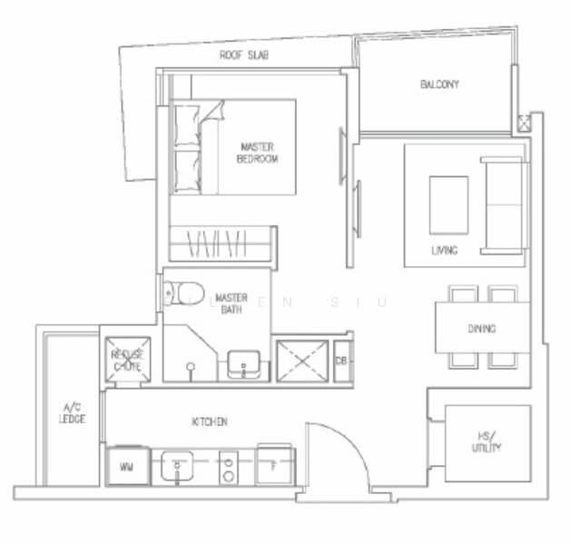 Skies Miltonia, 29 Miltonia Close, 1 Bedroom, 484 sqft, Condominium For Rent, by Eileen Siu, 20654079 - PropertyGuru.com.sg