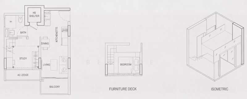 Urban Vista, 2 Tanah Merah Kechil Link, 1 Bedroom, 441 sqft, Condominium For Rent, by Ben Lee, 20657866 - PropertyGuru.com.sg