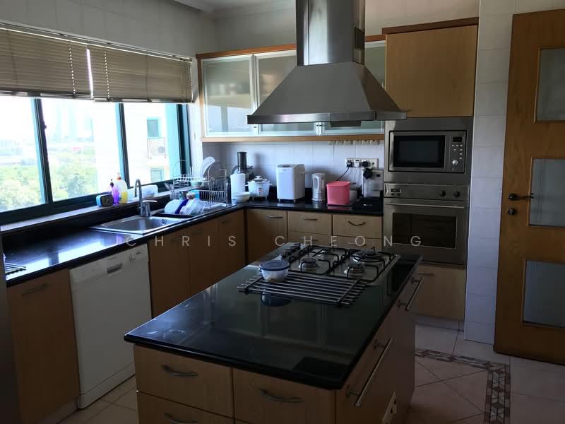 Camelot By-The-Water, 110 Tanjong Rhu Road, 4 Bedrooms, 3,035 sqft, Condominium For Rent, by Chris Cheong, 20657880 - Island Kitchen - PropertyGuru.com.sg