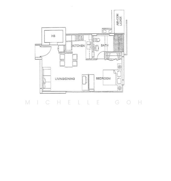 Studio 3, 28 Shanghai Road, 1 Bedroom, 549 sqft, Condominium For Rent, by Michelle Goh 呉詩韻, 20681404 - PropertyGuru.com.sg