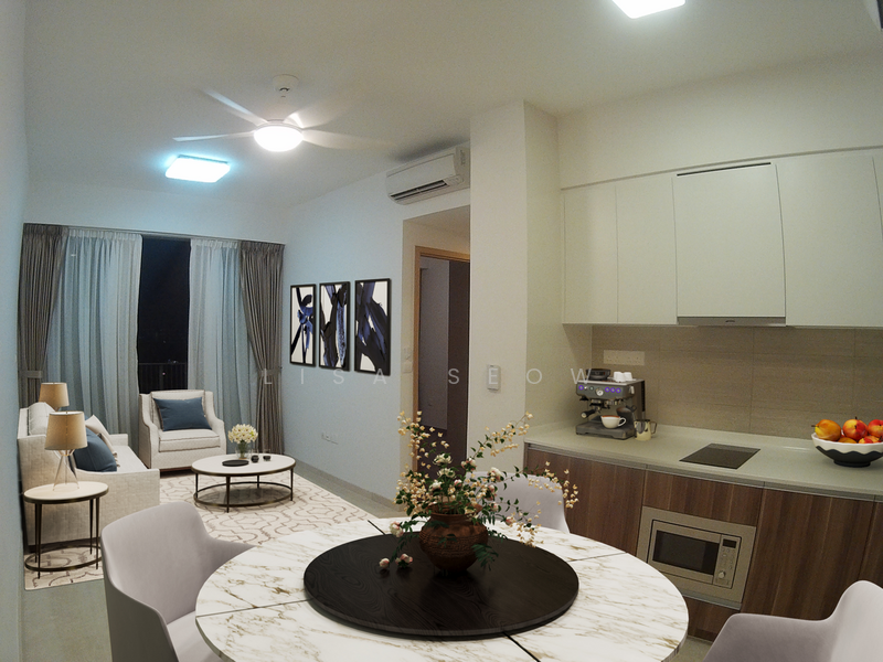 The Glades, 2 Bedok Rise, 2 Bedrooms, 689 sqft, Condominium For Rent, by Lisa Seow, 20690445 - Virtual staging image - PropertyGuru.com.sg