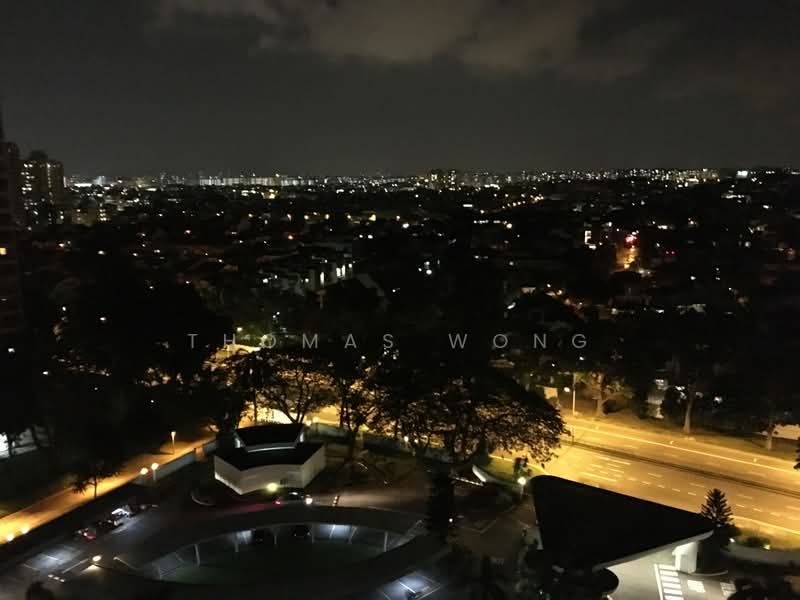 Mandarin Gardens, 1 Siglap Road, 2 Bedrooms, 829 sqft, Condominium For Rent, by Thomas Wong, 20694016 - Night view from bedroom - PropertyGuru.com.sg