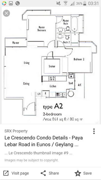 Le Crescendo, 233 Paya Lebar Road, 2 Bedrooms, 947 sqft, Condominium For Rent, by Leslie Yap, 20694083 - PropertyGuru.com.sg
