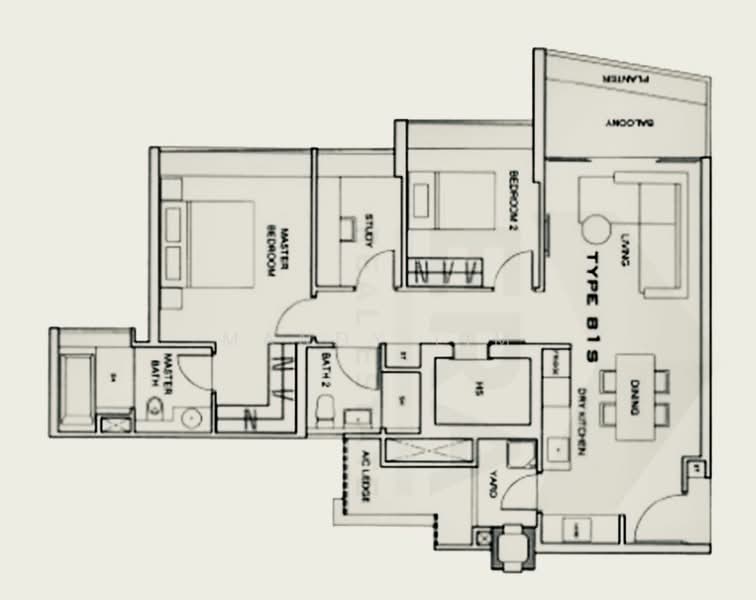 VIVA, 2 Suffolk Walk, 2 Bedrooms, 1,044 sqft, Condominium For Rent, by Mandy Lim, 20696641 - PropertyGuru.com.sg