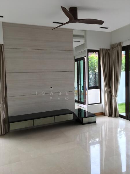 TV console in Living area