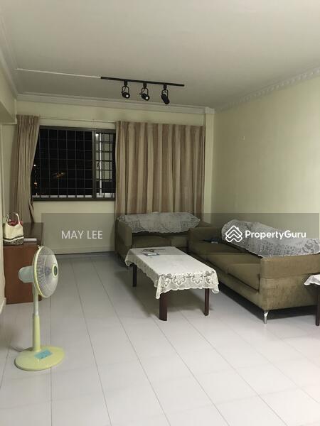 Living area with furniture