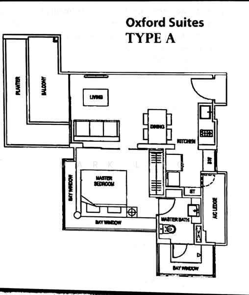 Oxford Suites, 21 Oxford Road, 1 Bedroom, 678 sqft, Apartment For Rent, by Mark Liao, 20730536 - PropertyGuru.com.sg