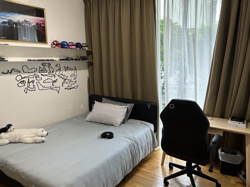 Second bedroom with small balcony