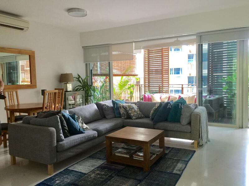 spacious living area