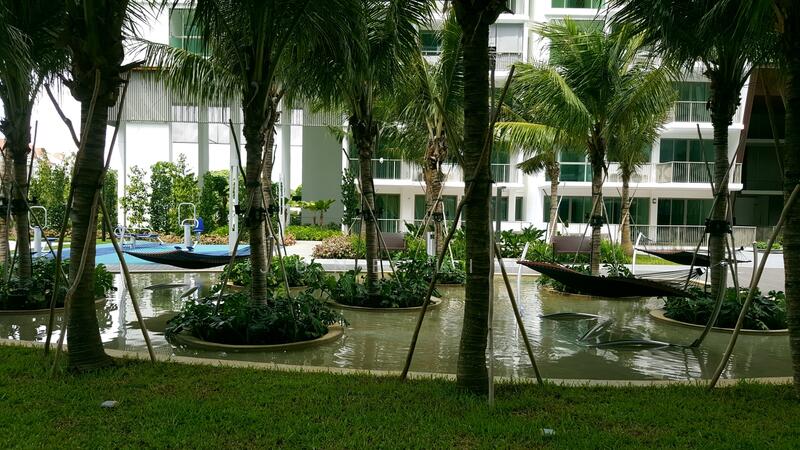 Chill out at the cool Hammock.