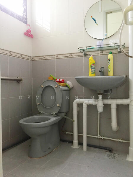 Master attached bathroom.