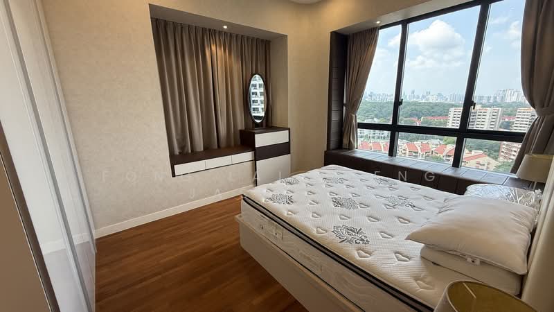 d'Leedon (Former Farrer Court), 1 Leedon Heights, 2 Bedrooms, 1,076 sqft, Condominium For Rent, by Fong Lai Cheng Jasmine, 20798580 - Master Bedroom - PropertyGuru.com.sg