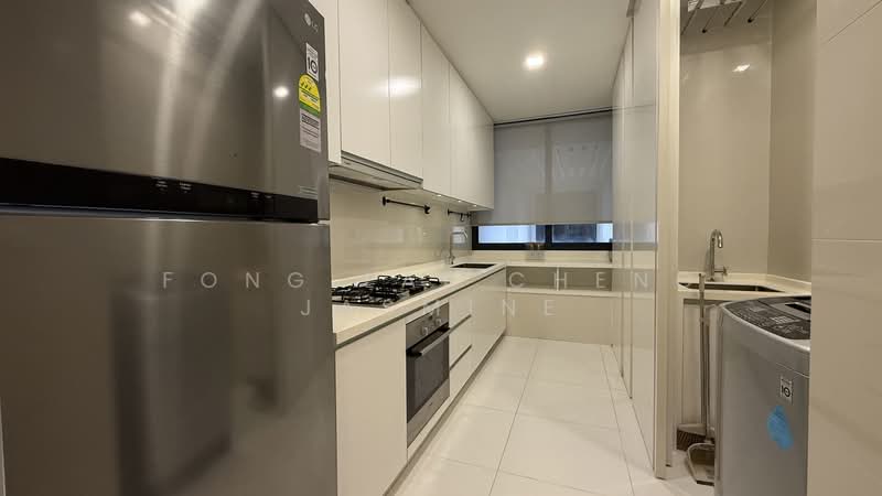 d'Leedon (Former Farrer Court), 1 Leedon Heights, 2 Bedrooms, 1,076 sqft, Condominium For Rent, by Fong Lai Cheng Jasmine, 20798580 - Kitchen - PropertyGuru.com.sg