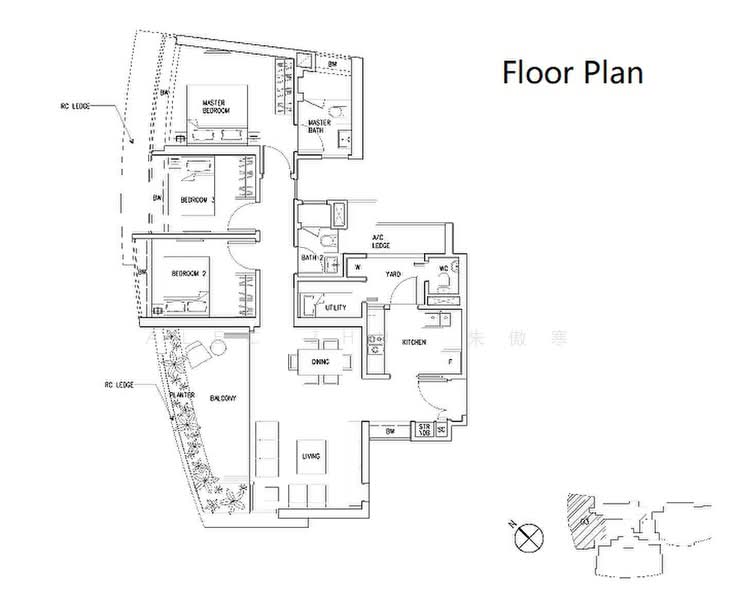 368 Thomson, 368 Thomson Road, 3 Bedrooms, 1,302 sqft, Condominium For Rent, by Alec Zhu 朱傲寒, 20810322 - PropertyGuru.com.sg
