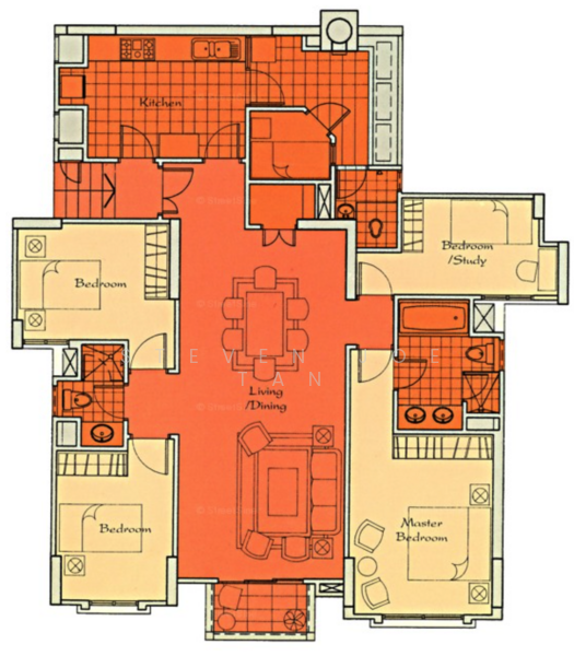 Aspen Heights, 261 River Valley Road, 4 Bedrooms, 1,582 sqft, Condominium For Rent, by Steven Joe Tan, 20810946 - PropertyGuru.com.sg