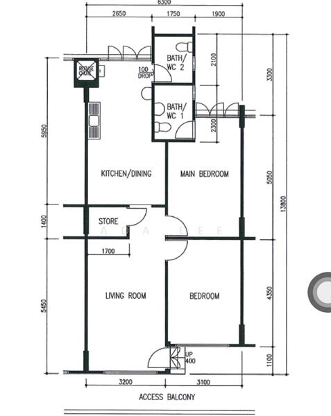 247 Jurong East Street 24, 247 Jurong East Street 24, 2 Bedrooms, 721 sqft, HDB Flat For Rent, by Ada Lee, 20829230 - PropertyGuru.com.sg