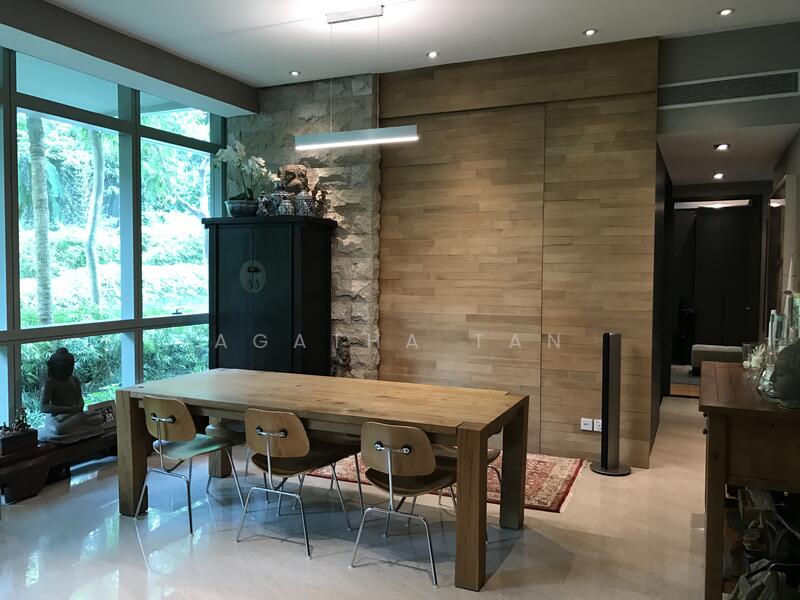 Space for six seater dining table