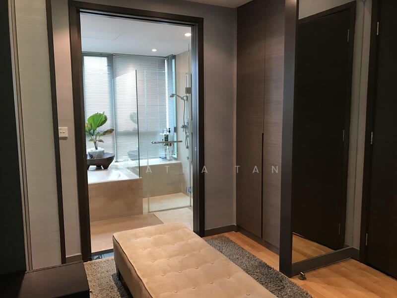 Separate wardrobe area