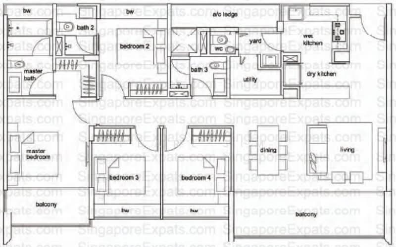 Hundred Trees, 89 West Coast Drive, 4 Bedrooms, 1,475 sqft, Condominium For Rent, by Pearl Sim, 20852247 - PropertyGuru.com.sg