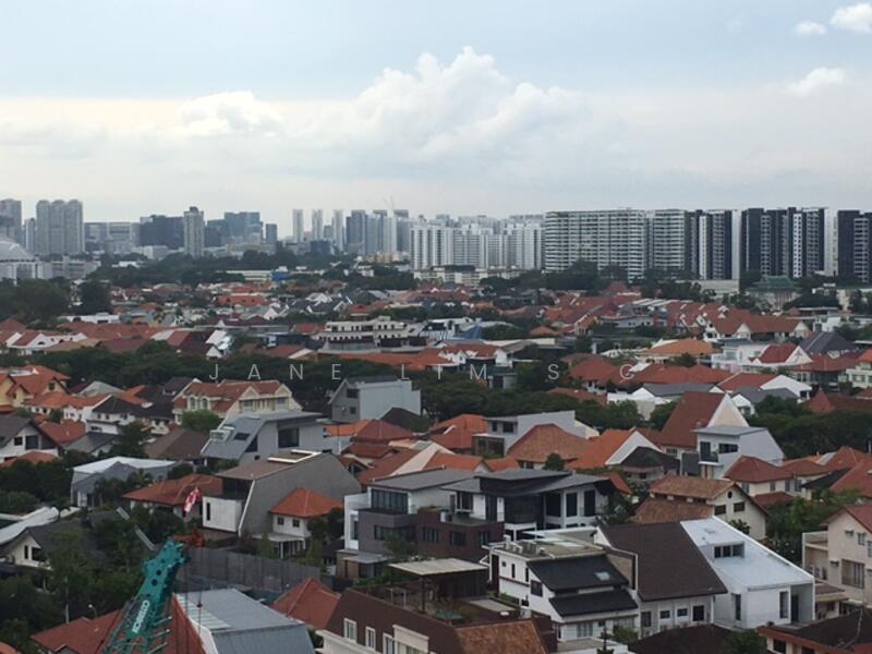 Unblocked view of Residential area of Mountbatten and others from Balcony at Living 