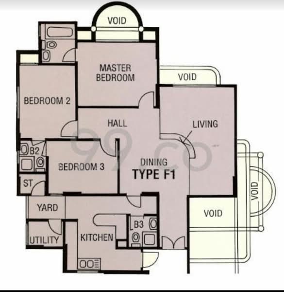 Escada View, 53 Lengkong Empat, 3 Bedrooms, 1,445 sqft, Condominium For Sale, by Rachel Tan, 20867524 - PropertyGuru.com.sg