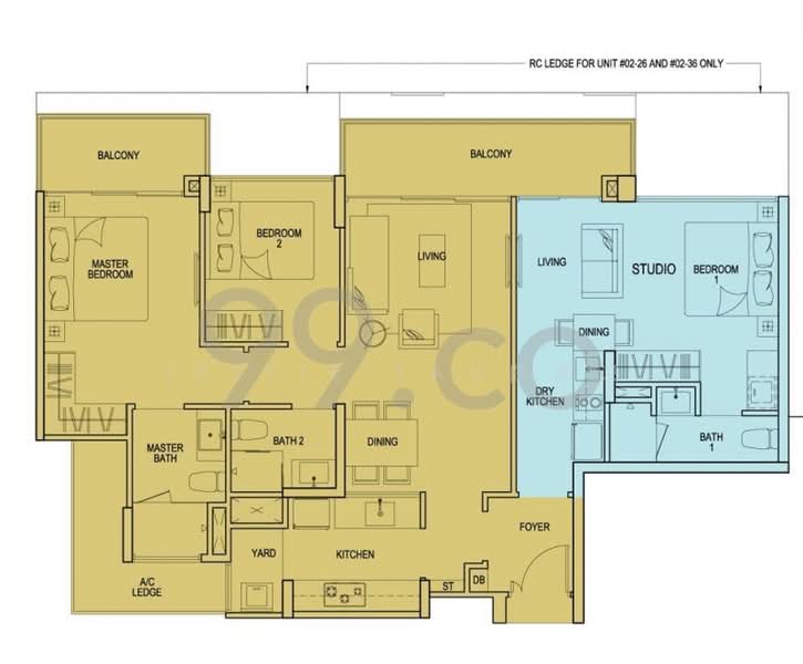 River isles, edgefield plains, 2 Bedrooms, 800 sqft, Condominium For Rent, by Jessie Tan 陈杰识, 20868854 - PropertyGuru.com.sg