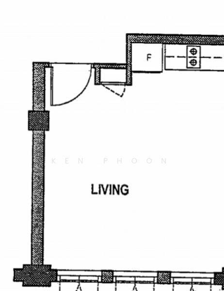For Rent BOTANIC GARDEN with BALCONY