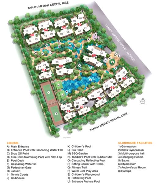 Casa Merah, 60 Tanah Merah Kechil Avenue, 4 Bedrooms, 1,572 sqft, Condominium For Rent, by John Koh, 20873603 - PropertyGuru.com.sg