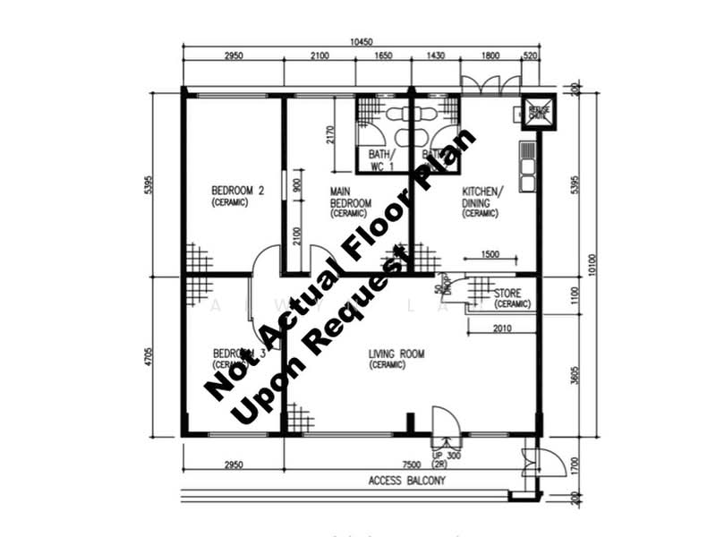 956 Hougang Street 91, 956 Hougang Street 91, 3 Bedrooms, 1,249 sqft, HDB Flat For Rent, by Alwyn Lau, 20891990 - PropertyGuru.com.sg