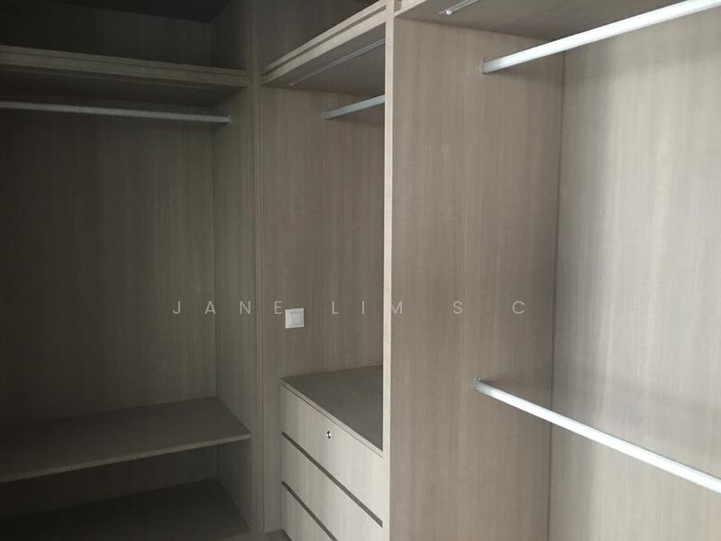 Walk in wardrobe in Master Bedroom