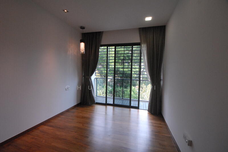 Enjoy waking up to greenery in the Master Bedroom with a Balcony.