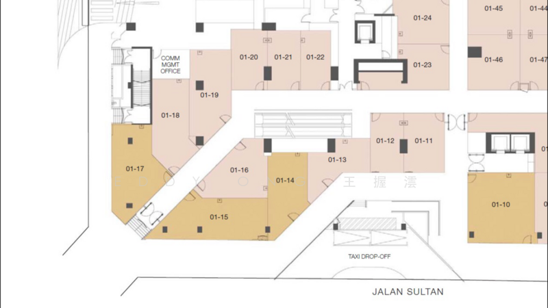City Gate, 371 Beach Road, 540 sqft, Food & Beverage For Sale, by Eddy Ong 王握澐, 20895785 - CommercialGuru.com.sg