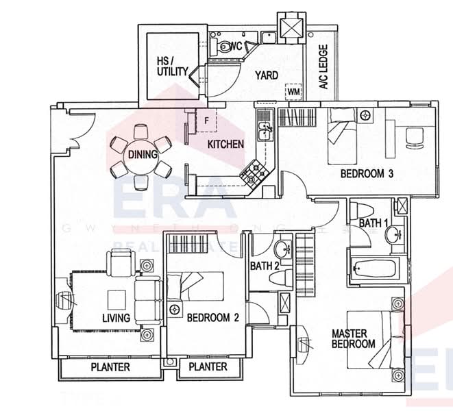 Lilydale, 550 Yishun Ave 6, 3 Bedrooms, 1,206 sqft, Condominium For Rent, by Gweneth Ong 王美銮, 20898000 - PropertyGuru.com.sg