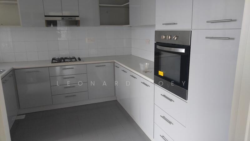 Newly changed kitchen cabinet