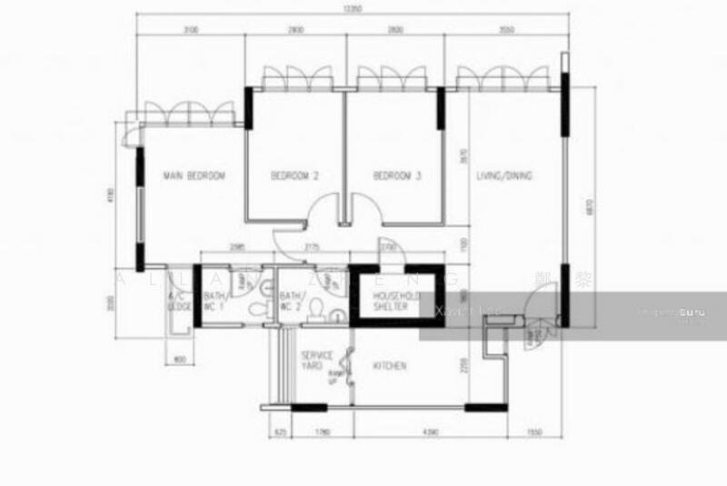 For Rent 270B Punggol Field