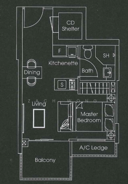 Parc Imperial, 253 Pasir Panjang Road, 1 Bedroom, 398 sqft, Condominium For Rent, by Zach Wong, 20923518 - PropertyGuru.com.sg