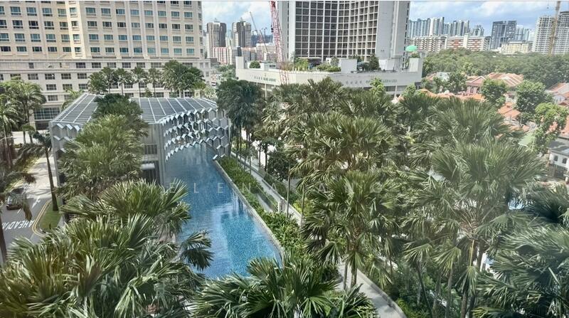 DUO Residences, 1 Fraser Street, 2 Bedrooms, 936 sqft, Apartment For Rent, by Elena Ang, 20924282 - View from bedroom - PropertyGuru.com.sg