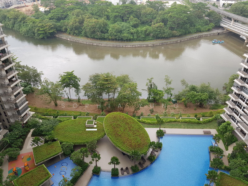 view from living hall balcony