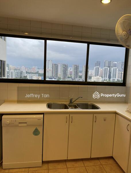 Rare bright & open view of Kitchen 