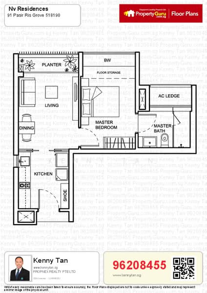 NV Residences, 87 Pasir Ris Grove, 1 Bedroom, 495 sqft, Condominium For Rent, by Kenny Tan, 20935414 - PropertyGuru.com.sg
