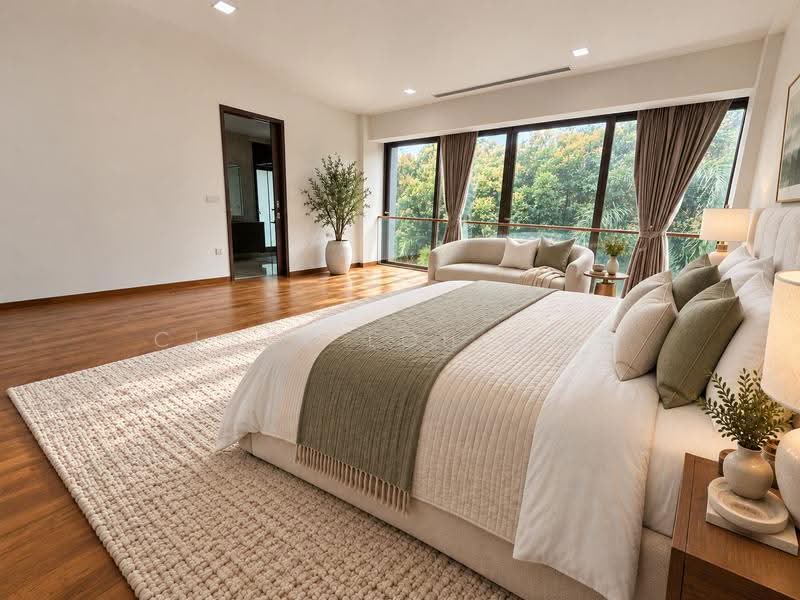 Modern Lornie Road Detached House to rent, Lornie Road, Tanglin / Holland / Bukit Timah, 7 Bedrooms, 9,450 sqft, Bungalow House For Rent, by Clare Loh 卢煜婕, 20937902 - Bedroom - PropertyGuru.com.sg