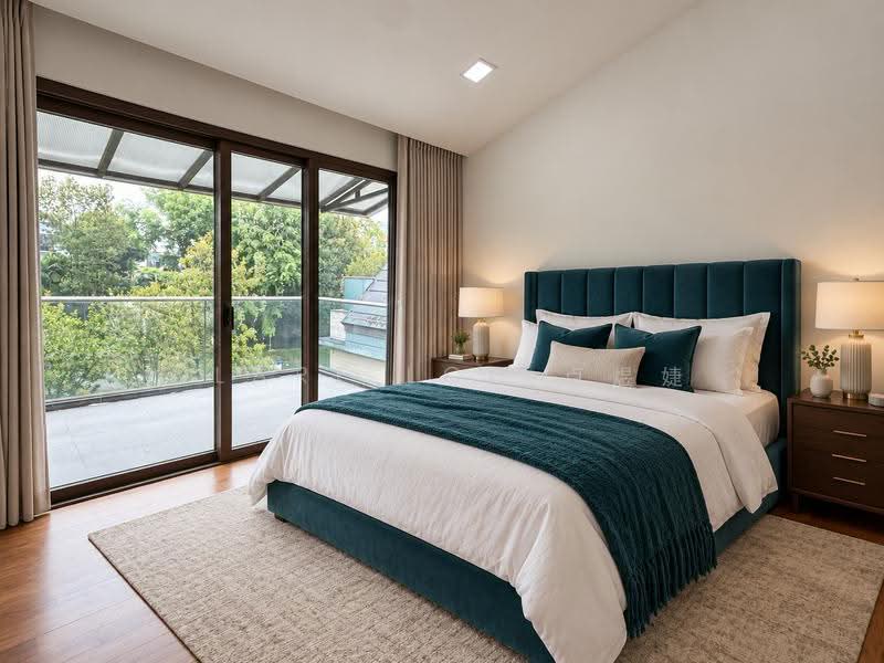 Modern Lornie Road Detached House to rent, Lornie Road, Tanglin / Holland / Bukit Timah, 7 Bedrooms, 9,450 sqft, Bungalow House For Rent, by Clare Loh 卢煜婕, 20937902 - Bedroom - PropertyGuru.com.sg