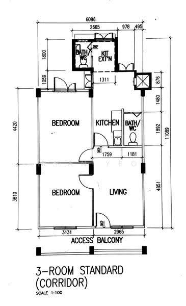 1 Dover Road, 1 Dover Road, Buona Vista / West Coast / Clementi New Town, 2 Bedrooms, 700 sqft, HDB Flat For Rent, by Ryan Yeo, 20945749 - PropertyGuru.com.sg
