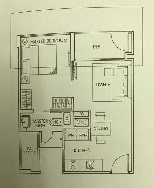 The Foresta @ Mount Faber, 102 Wishart Road, 1 Bedroom, 584 sqft, Condominium For Rent, by Ann Ng 黄子玹, 20946508 - PropertyGuru.com.sg