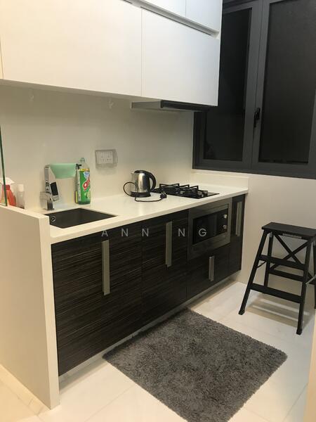 The Foresta @ Mount Faber, 102 Wishart Road, 1 Bedroom, 584 sqft, Condominium For Rent, by Ann Ng 黄子玹, 20946508 - Kitchen equipped with amber storage space - PropertyGuru.com.sg