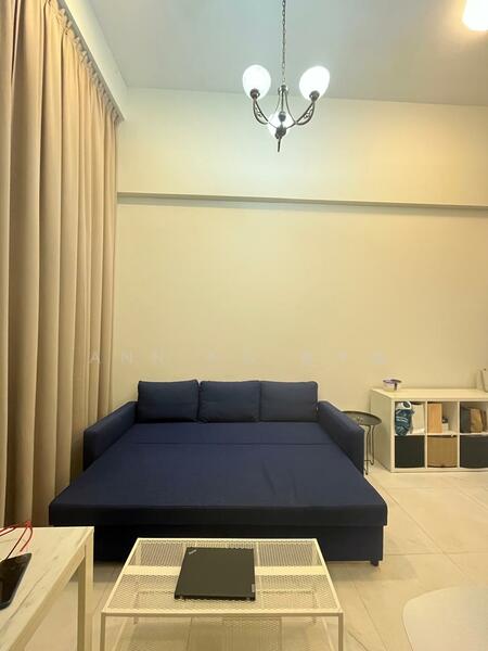 The Foresta @ Mount Faber, 102 Wishart Road, 1 Bedroom, 584 sqft, Condominium For Rent, by Ann Ng 黄子玹, 20946508 - Cozy living space with sofa bed - PropertyGuru.com.sg